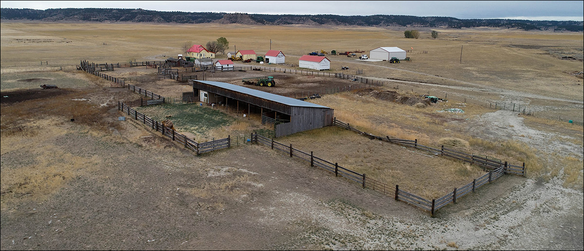 Farm and Ranch Drone View Montana Drone Services